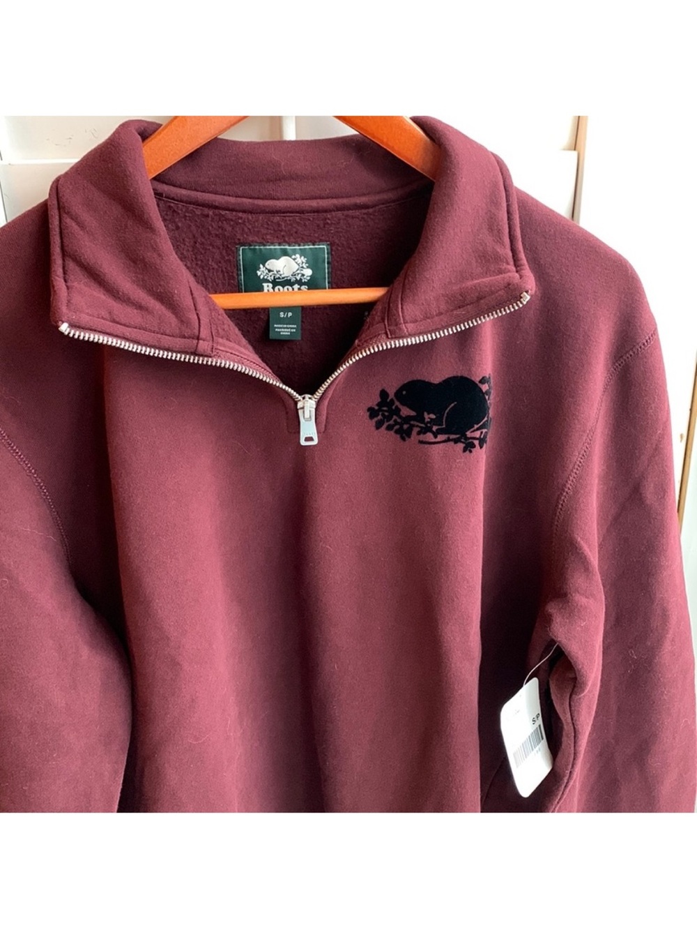 Roots Original Zip Stein Sweater